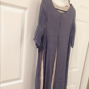 Purple and beige Minibee dress